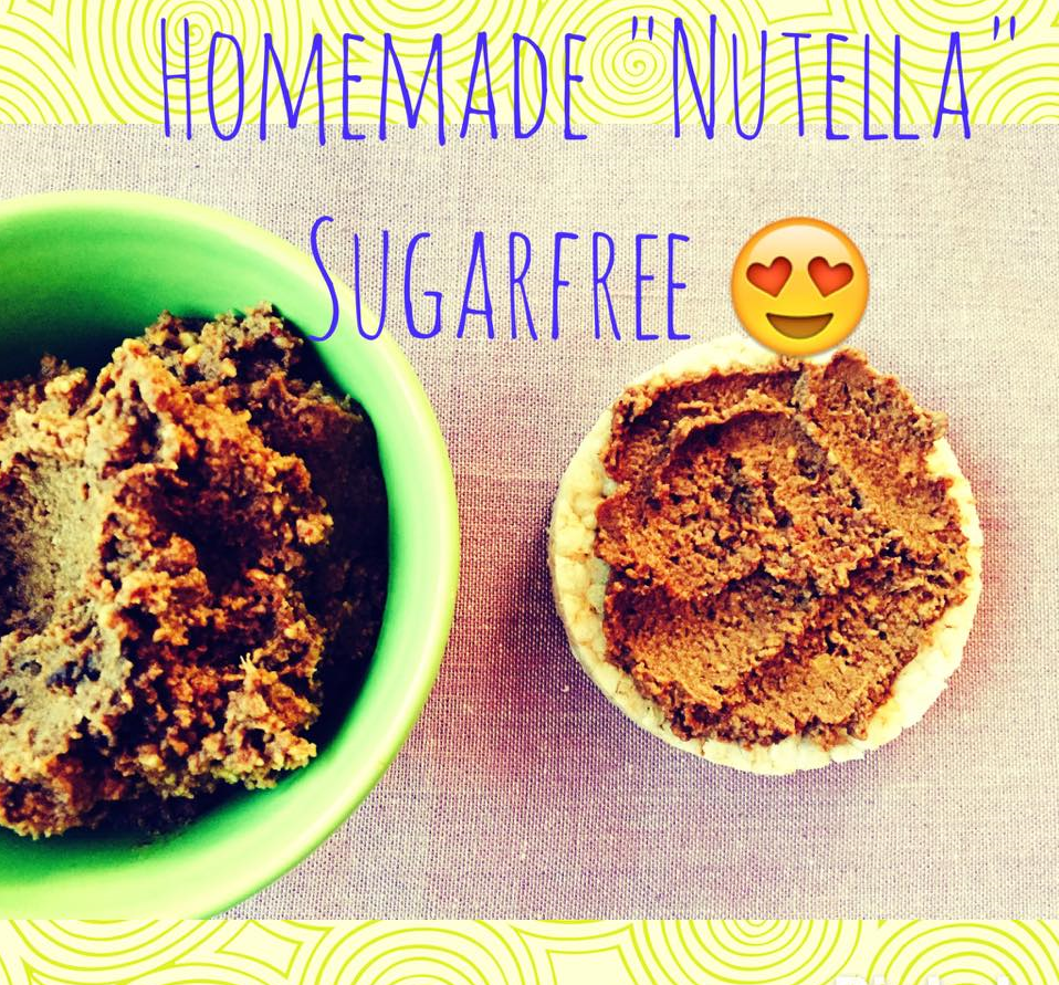Domowa “Nutella” bez cukru i bez mleka