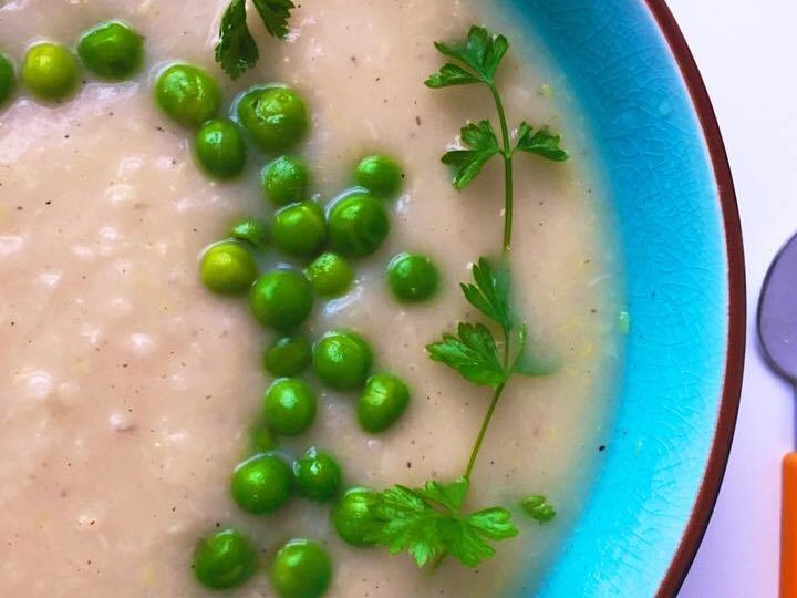 Łatwa zupa z pora i ziemniaka. BLW